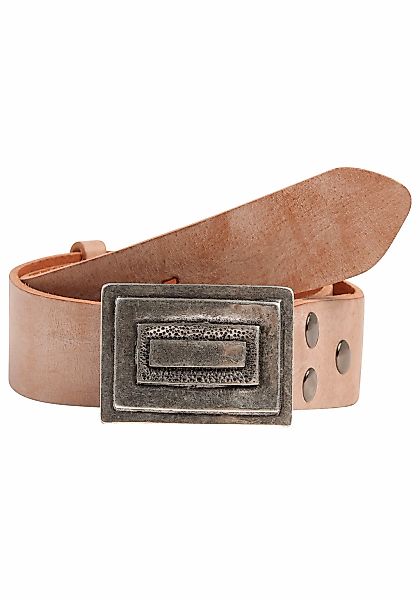 Rettungsring Gürtel Ledergürtel mit austauschbarer Schließe "Rechteck Gesta günstig online kaufen