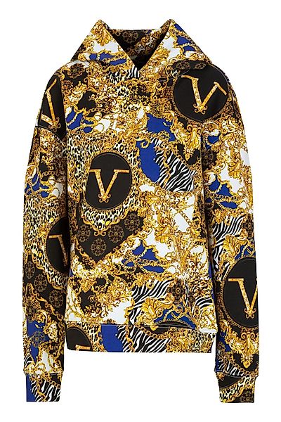 19V69 ITALIA Hoodie BURNER GOLD AOP günstig online kaufen