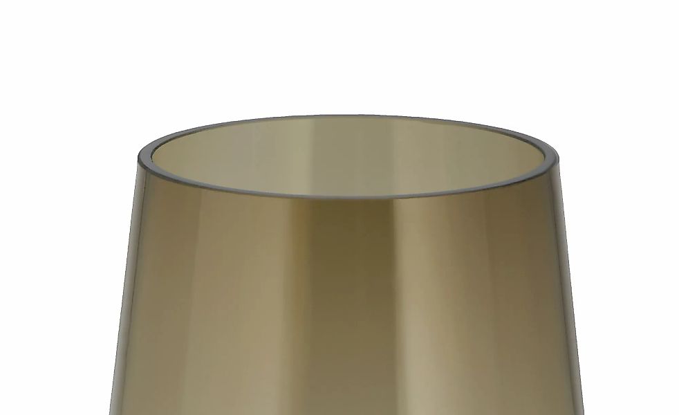 Peill+Putzler Vase mit Metallgestell ¦ braun ¦ Glas, Metall ¦ Maße (cm): H: günstig online kaufen