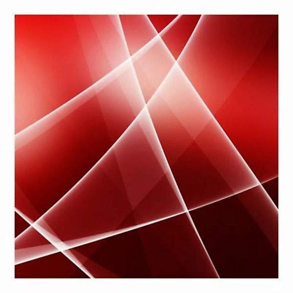 Bilderwelten Mustertapete Red Turbulency rot Gr. 288 x 288 günstig online kaufen