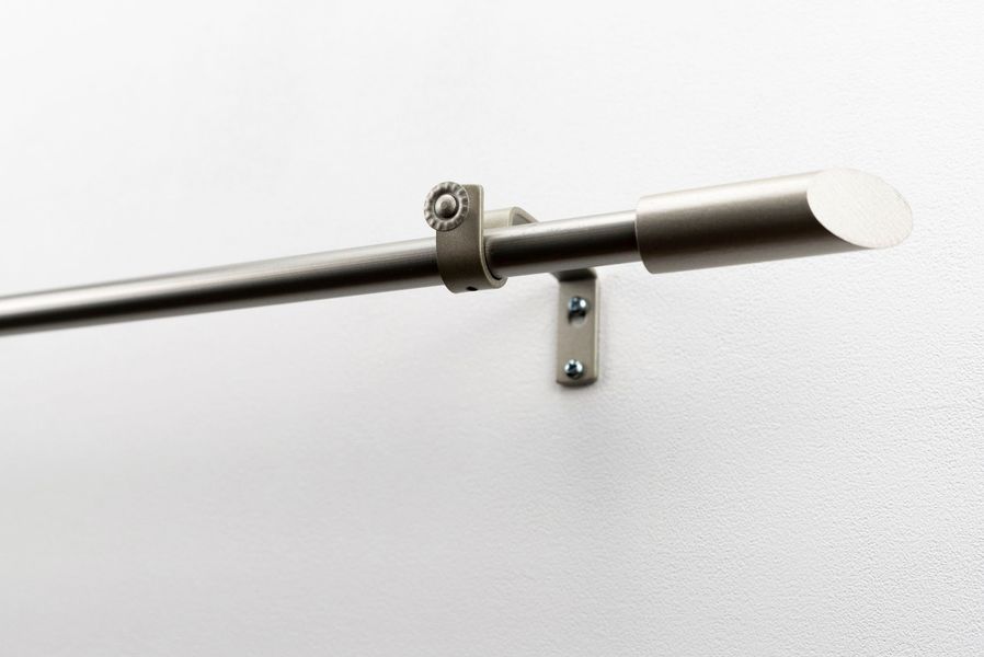 GARESA Gardinenstange "ZYLI mit offenem Träger" 1 läufig-läufig Wunschmaßlä günstig online kaufen