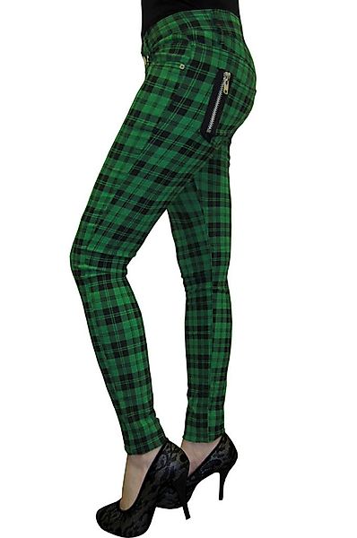 Banned Röhrenhose Forever Yours Grün Skinny günstig online kaufen