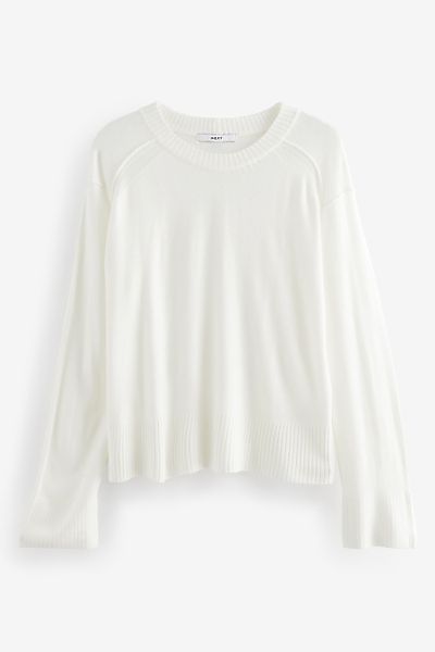 Next Rundhalspullover Weicher, gemütlicher Strickpullover mit günstig online kaufen
