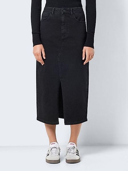 Noisy may Jeansrock Noisy May Damen langer Jeans-Rock NmKath Midi-Röcke Sch günstig online kaufen