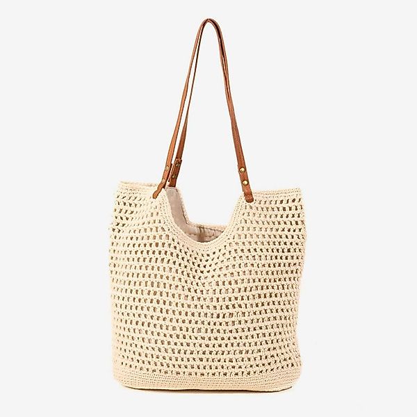 ZEUOPQ Strandtasche Strohtaschen Damen Strandtaschen Für günstig online kaufen