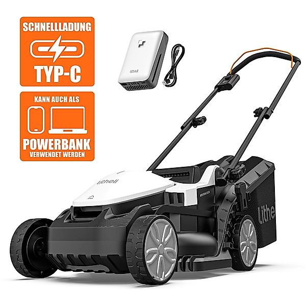 Litheli U20 Akku-Rasenmäher 20 V EGT010157 inkl. Akku 4.0 Ah günstig online kaufen