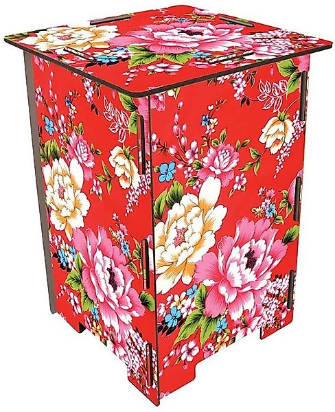 WERKHAUS® Hocker Werkhaus Hocker Kinderhocker Beistelltisch Tisch Schemel R günstig online kaufen