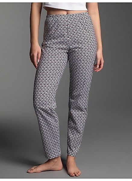 Trigema Schlafanzug TRIGEMA Schlafanzughose mit Allover-Pinguin-Print (1 tl günstig online kaufen