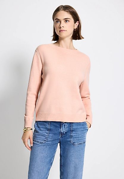STREET ONE STUDIO Strickpullover, aus softem Materialmix günstig online kaufen