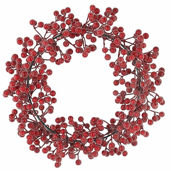 Creativ green Kunstkranz "Beerenkranz" mit geeister Optik günstig online kaufen