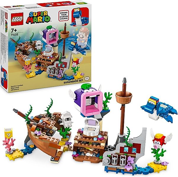 LEGO® Super Mario - Dorrie und das versunkene Schiff (71432) Konstruktions- günstig online kaufen