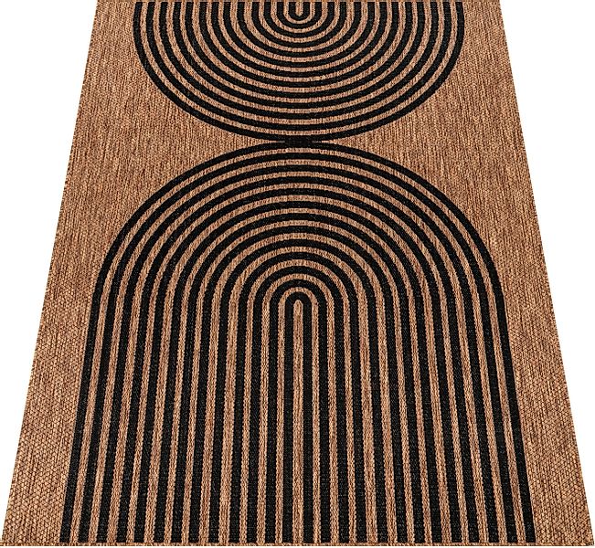 Paco Home Teppich »Illusion 328«, rechteckig, 4 mm Höhe, Flachgewebe, Scand günstig online kaufen