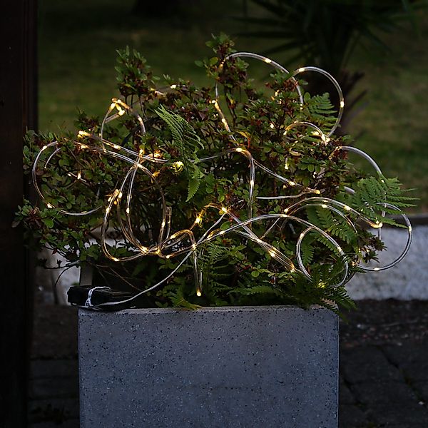 MARELIDA LED-Lichterschlauch LED Lichtschlauch warmweiß Außen günstig online kaufen