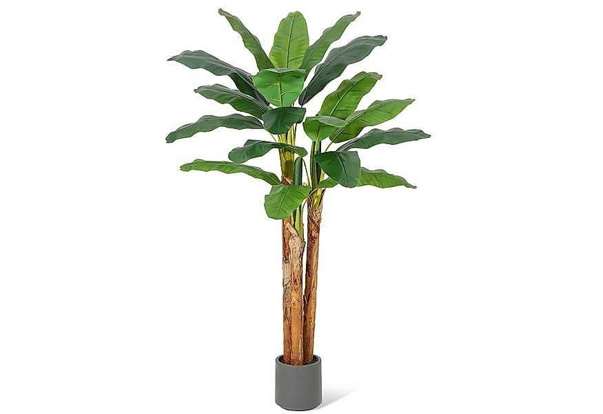 Kunstbaum 1.5/1.8m Künstliche Bananenbaum künstliche Pflanzen Bananenbaum, günstig online kaufen