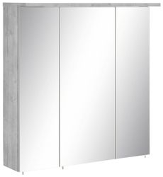 Schildmeyer Spiegelschrank "Profil" Breite 70 cm, 3-türig, LED-Beleuchtung, günstig online kaufen