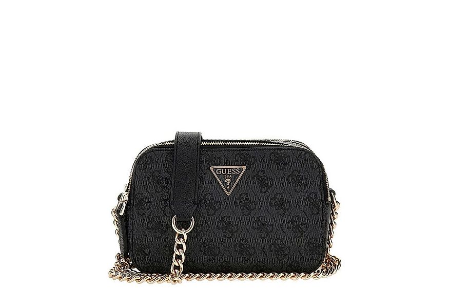 Guess Umhängetasche GUESS Schultertasche Noelle II Coal Logo (1, 1-tlg., 1) günstig online kaufen