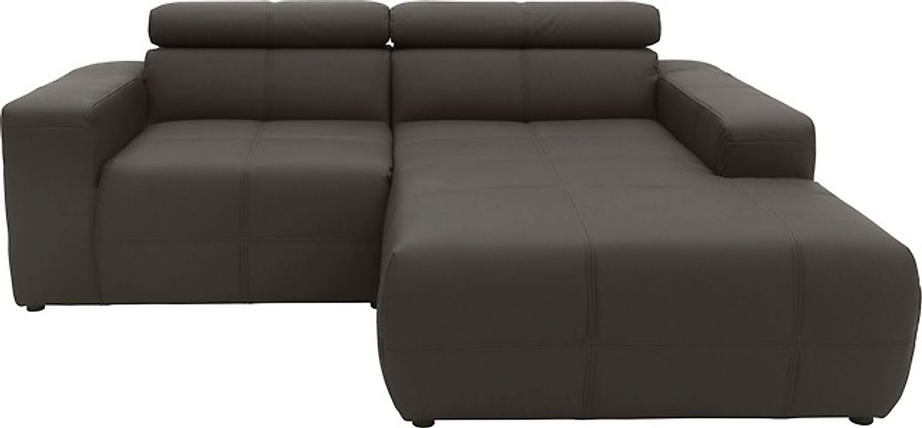 DOMO collection Ecksofa »Brandon, inkl. Kopfteilverstellung, B/T/H: 214/100 günstig online kaufen