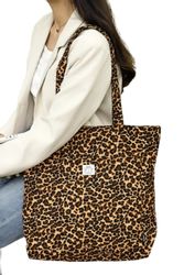 Coonoor Schultertasche Canvas Handtasche Leopardenmuster Crossbody günstig online kaufen