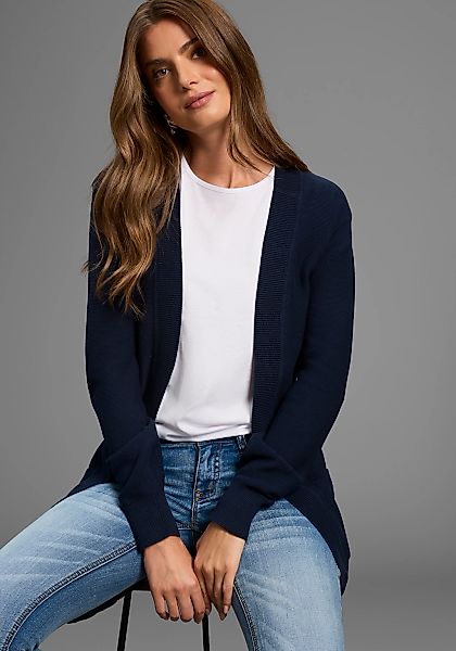 Laura Scott Strickjacke, Feinstrick - perfekt für den Übergang im Ottoman R günstig online kaufen