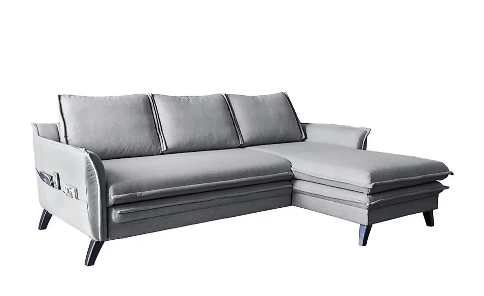 Miuform Ecksofa mit Schlaffunktion Charming Charlie ¦ grau ¦ Maße (cm): B: günstig online kaufen