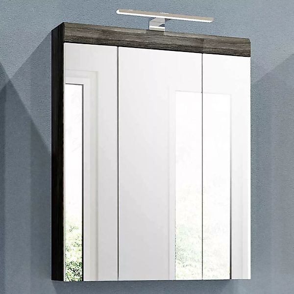 Spiegelschrank Bad in modernem Design 60 cm breit - 19 cm tief günstig online kaufen