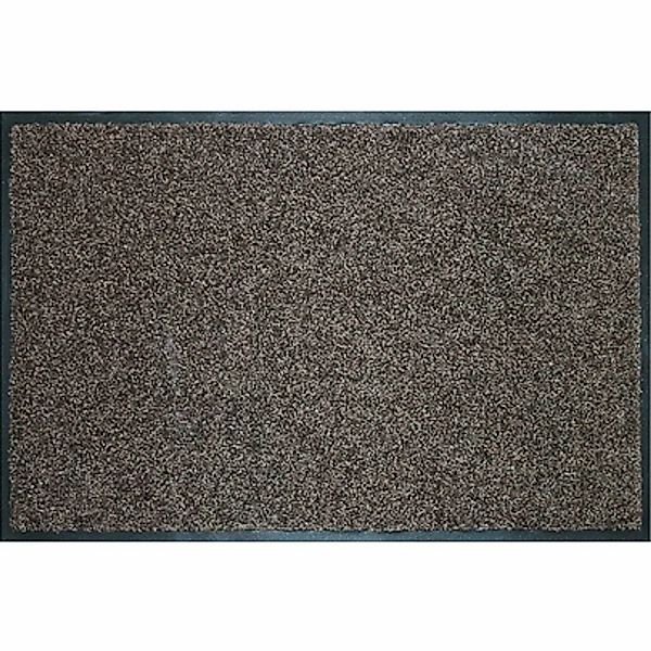 Astra Sauberlaufmatte Proper Tex Uni braun 60 x 90 cm günstig online kaufen