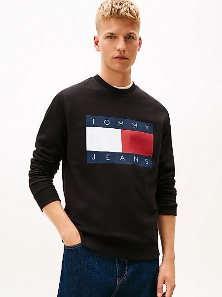 Tommy Jeans Sweatshirt "TJM BIG FLAG CREWNECK", regular fit günstig online kaufen