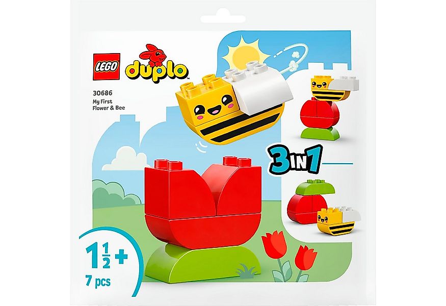 LEGO® LEGO DUPLO Mein erste Blume mit Biene, Spielbausteine günstig online kaufen