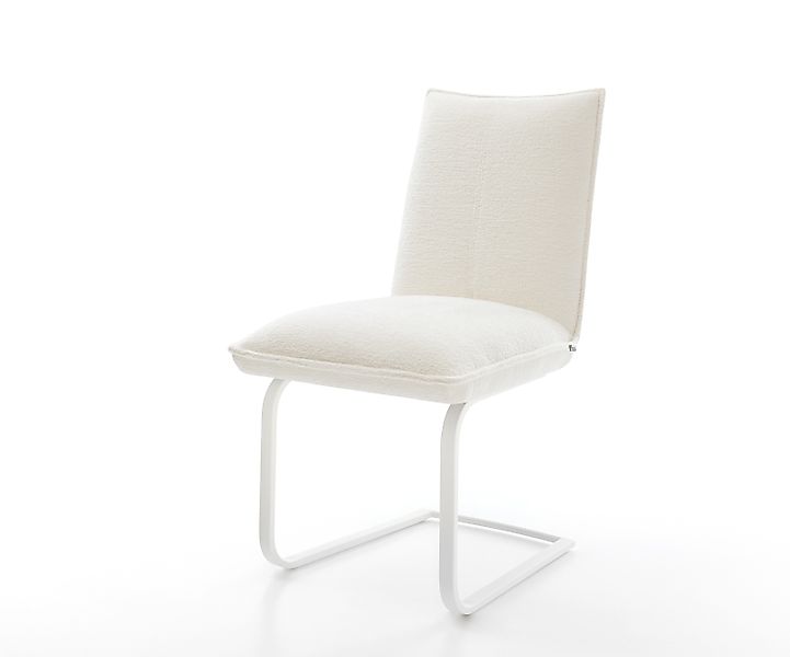 Freischwinger Lelio-Flex Bouclé Soft Beige Freischwinger flach Weiß Taschen günstig online kaufen