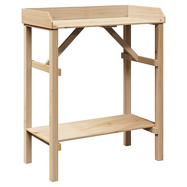 vidaXL Blumenständer Pflanztisch 75x40x90 cm Massivholz günstig online kaufen
