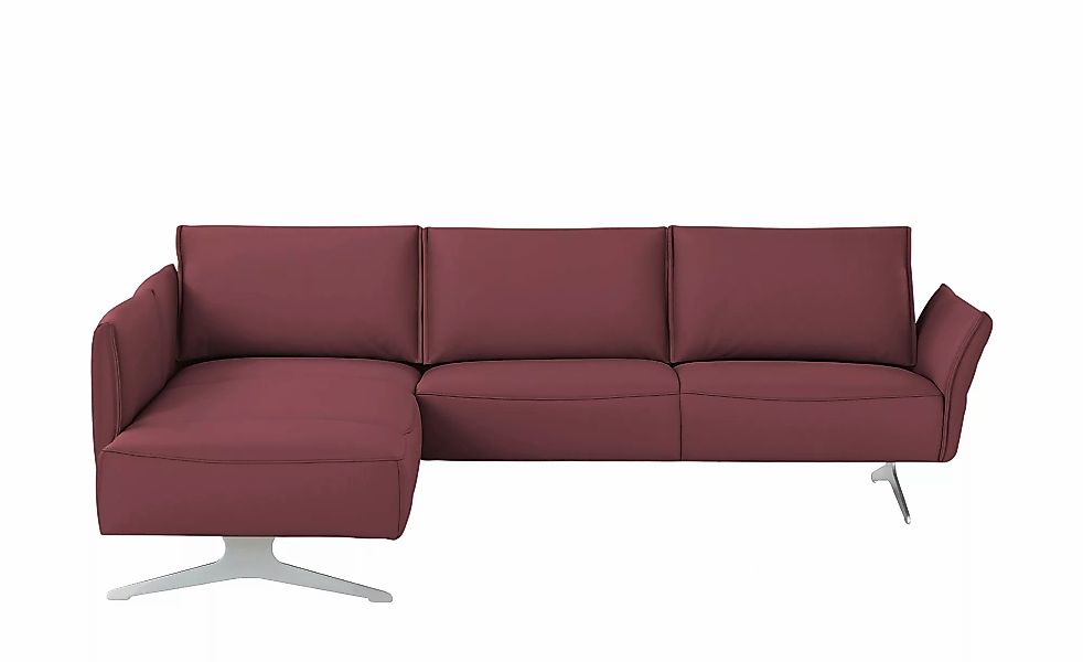 KOINOR Ecksofa  Vineto ¦ rot ¦ Maße (cm): B: 272 H: 83 T: 207.0 Polstermöbe günstig online kaufen