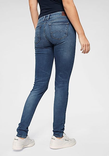 Pepe Jeans Damen Jeans SOHO - Skinny Fit - Schwarz - Black Washed günstig online kaufen