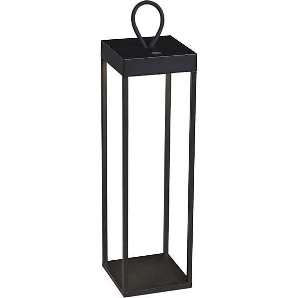 Konstsmide LED-Laterne Ravello Schwarz 50 cm x 15 cm x 15 cm günstig online kaufen