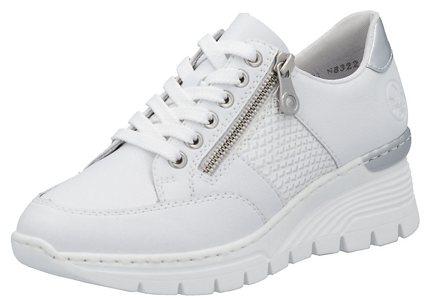 Rieker Keilsneaker, Halbschuh, Freizeitschuh, Schnürschuh, Sneaker günstig online kaufen
