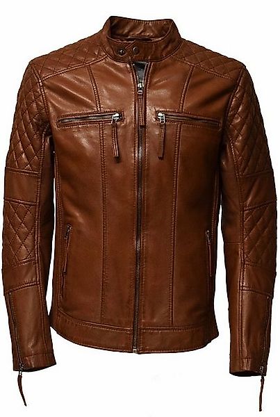 Zimmert Leather Lederjacke Alex weiches gewaschenes Leder, Grün günstig online kaufen