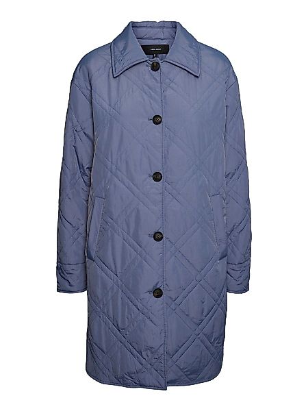 VERO MODA Stepp- Mantel Damen Blau günstig online kaufen