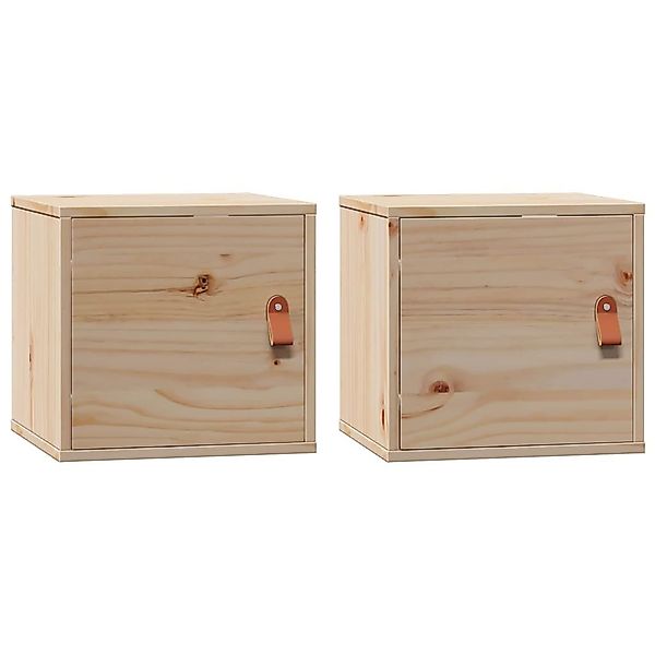 vidaXL Regal Wandschränke 2 Stk. 31,5x30x30 günstig online kaufen