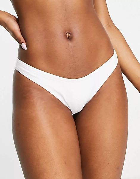 New Look – Bikiniunterteil in Weiß günstig online kaufen