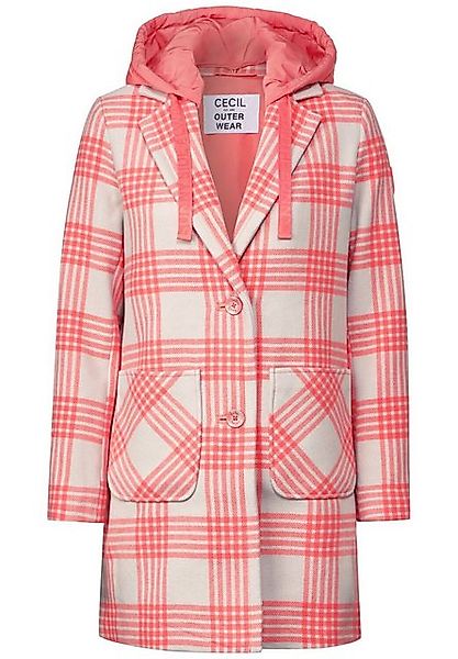 CECIL Outdoorjacke Long Check Blazer w. Detachabl günstig online kaufen