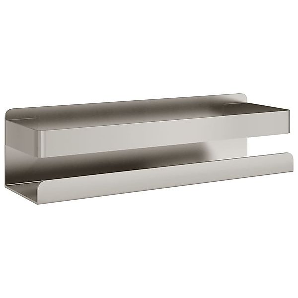 vidaXL Bücherregal Duschablage 23x6,5x6 cm Gebürsteter günstig online kaufen