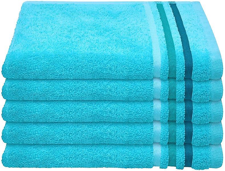 Schiesser Gästehandtücher Skyline Color aus 100 günstig online kaufen