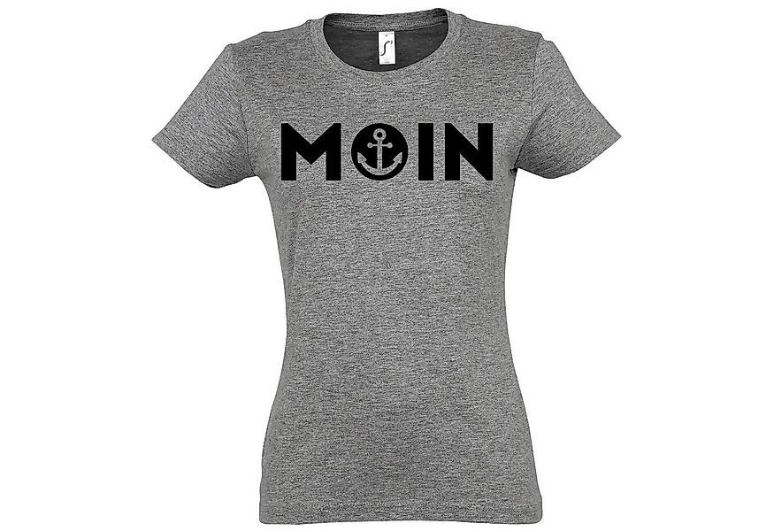 Youth Designz Print-Shirt Moin Logo Damen T-Shirt Anker Spruch mit modische günstig online kaufen