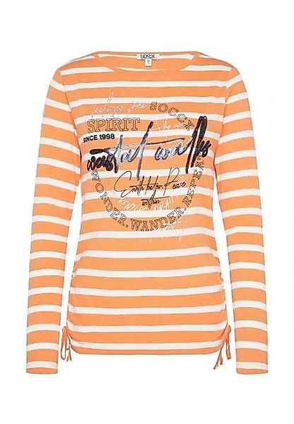 SOCCX Longsleeve T-Shirt WANDERLUST Langarmshirt (1-tlg) günstig online kaufen