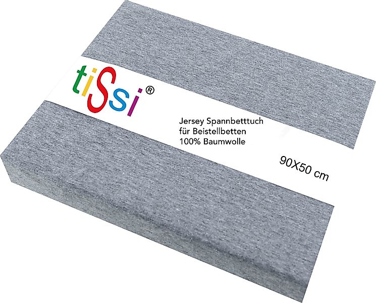 tiSsi® Spannbettlaken Maxi, Jersey, Gummizug: rundum, günstig online kaufen
