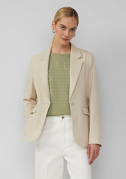 s.Oliver BLACK LABEL Jackenblazer Slim-Fit-Blazer aus günstig online kaufen