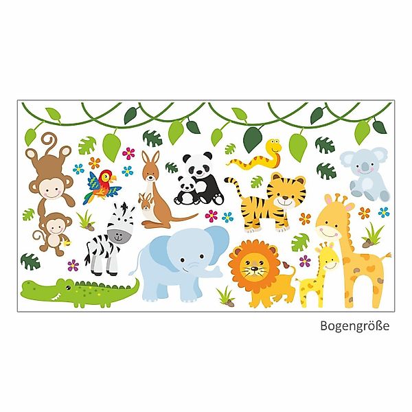 nikima Wandtattoo 013 Wandtattoo Tiere modern günstig online kaufen