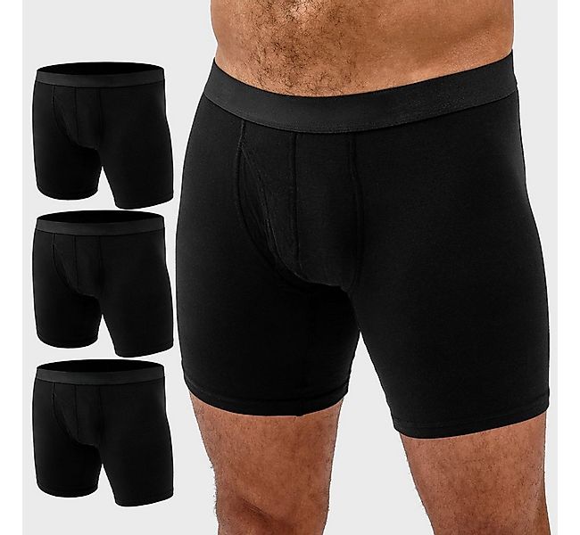 Papas Shorts Boxershorts Herren, Extra Lang (Packung, 3er-Pack) aus weichem günstig online kaufen