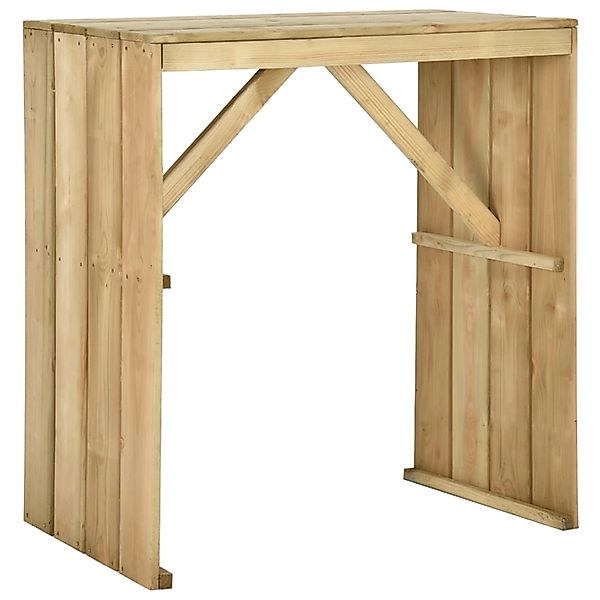 vidaXL Bartisch 100x60x110 cm Imprägniertes Kiefernholz 318416 günstig online kaufen