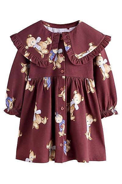 Next Jerseykleid Langarmkleid mit Kragen (1-tlg) günstig online kaufen