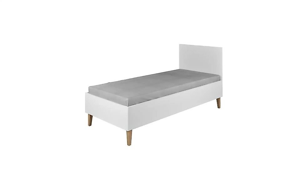 Bett  Kubi ¦ weiß ¦ Maße (cm): B: 184 H: 92 Betten > Bettgestelle - Höffner günstig online kaufen